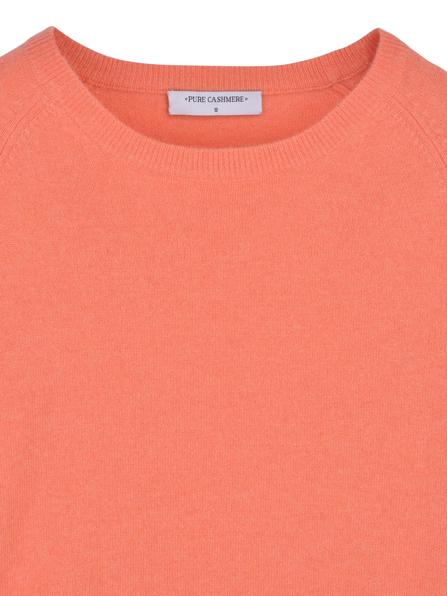 Classic Crew Neck Sweater_Coral