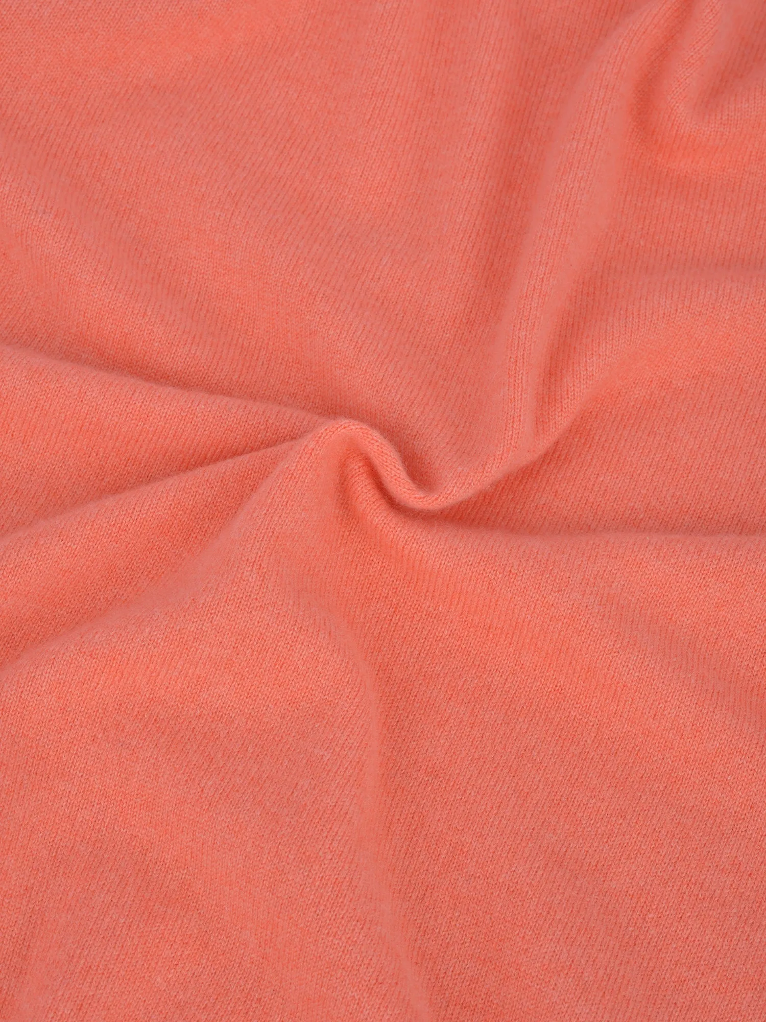 Classic Crew Neck Sweater_Coral