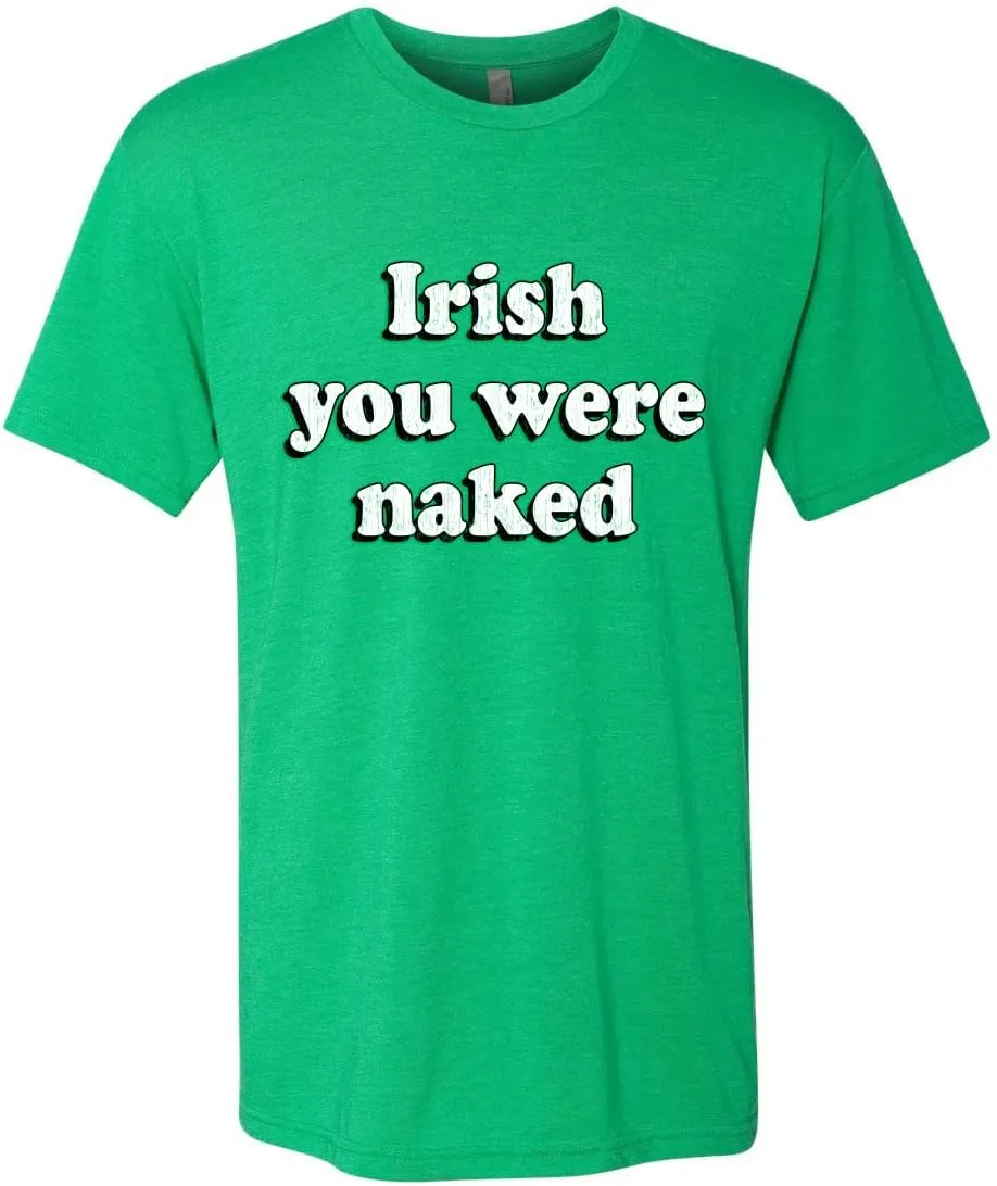 Go Luck Yourself | Shamrock Design St. Patrick's Day Mens Premium Tri Blend T-Shirt