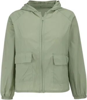 Lightweight Rain Jacket for Women Hood Packable Softshell Breathable Raincoat Hiking Fishing Travel Waterproof Jacket