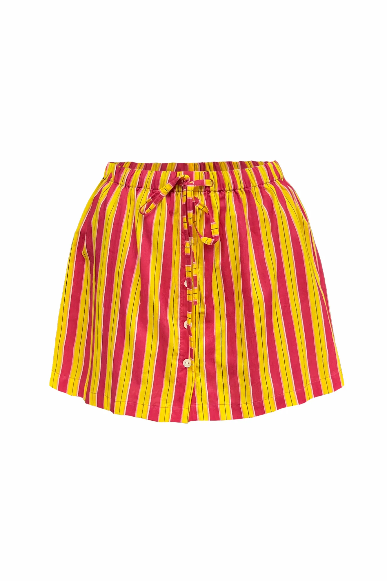 Nainital Skorts (Yellow & Red)
