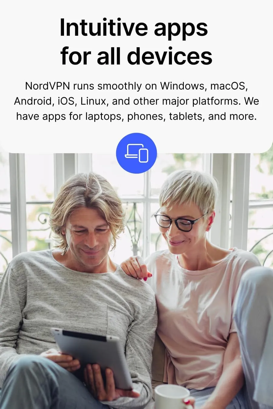 NordVPN Standard  1-Year VPN & Cybersecurity Software Subscription For 6 Devices - Block Malware, Malicious Links & Ads, Protect Personal Information | PC/Mac/Mobile | Activation Code via Mail