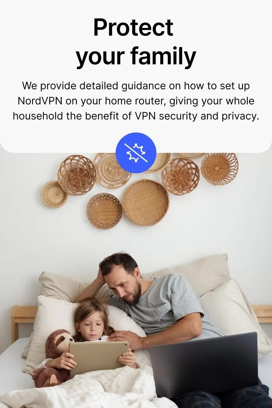 NordVPN Standard  1-Year VPN & Cybersecurity Software Subscription For 6 Devices - Block Malware, Malicious Links & Ads, Protect Personal Information | PC/Mac/Mobile | Activation Code via Mail