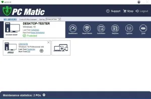 PC Matic | Antivirus & Ransomware Protection | 5 Devices | 1 Year | PC, Mac, Android [Download] [PC/Mac Online Code]