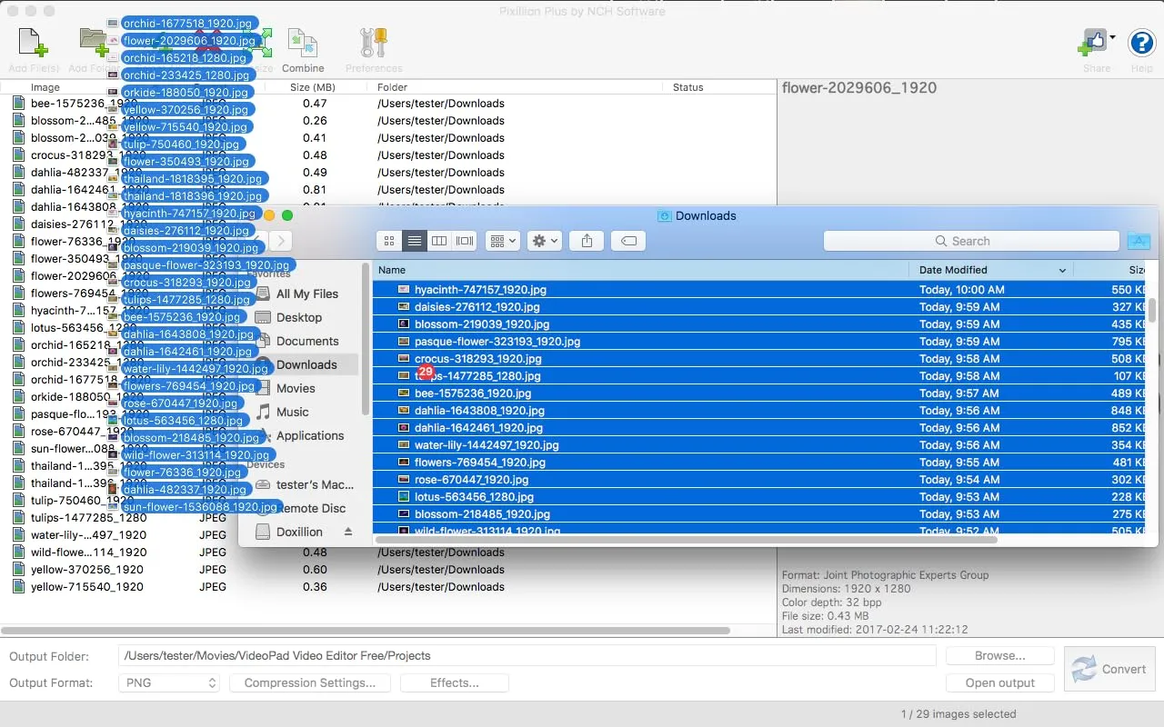 Pixillion Image Converter Software for Mac- Convert Photo and Image File Formats [Download]