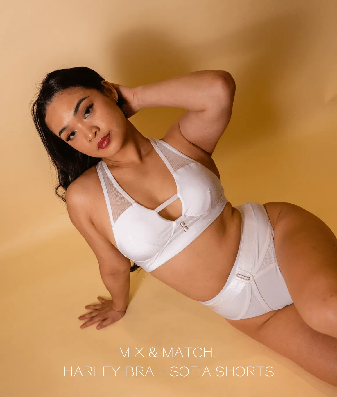 Sofia Shorts - Matte White