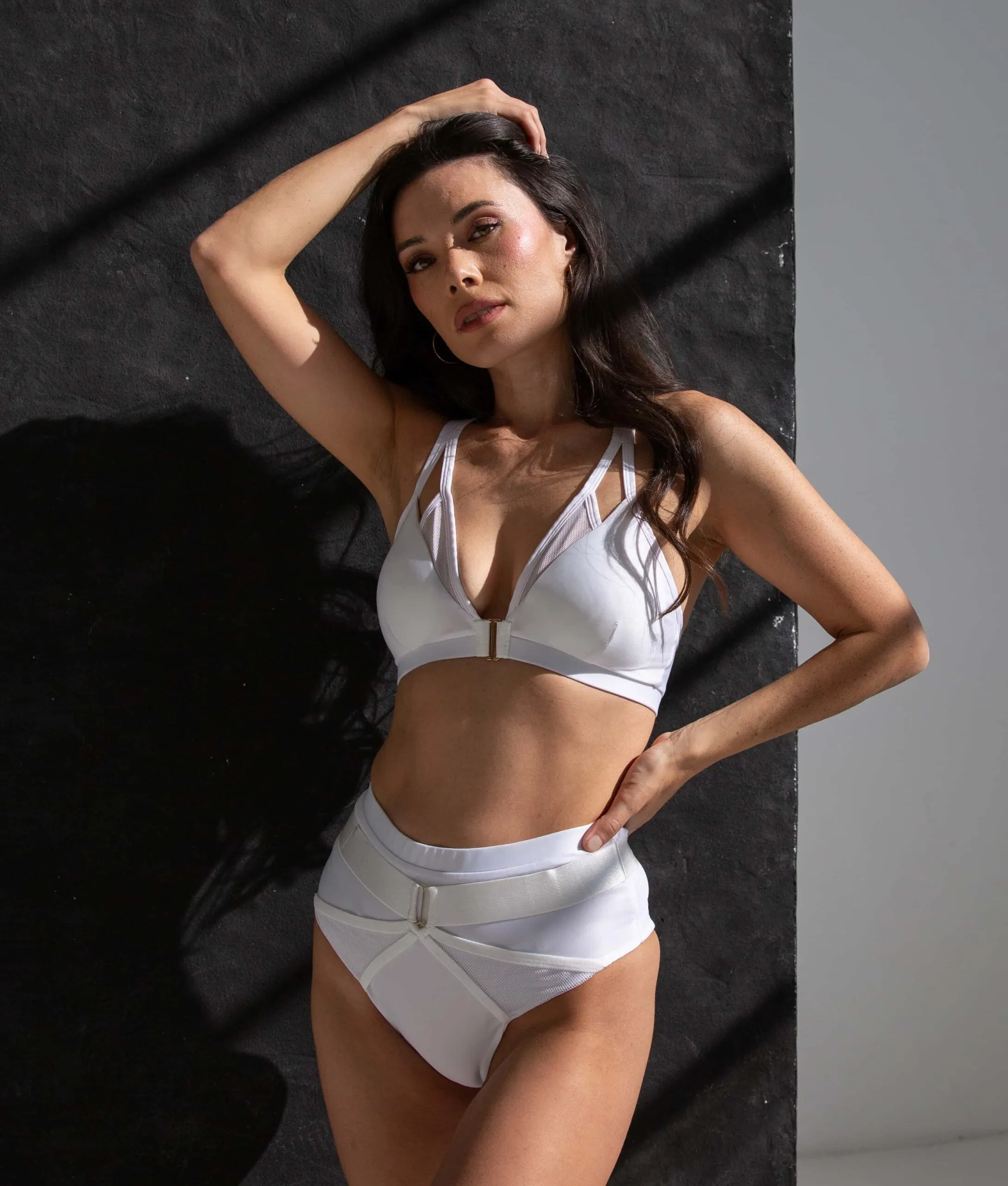 Sofia Shorts - Matte White