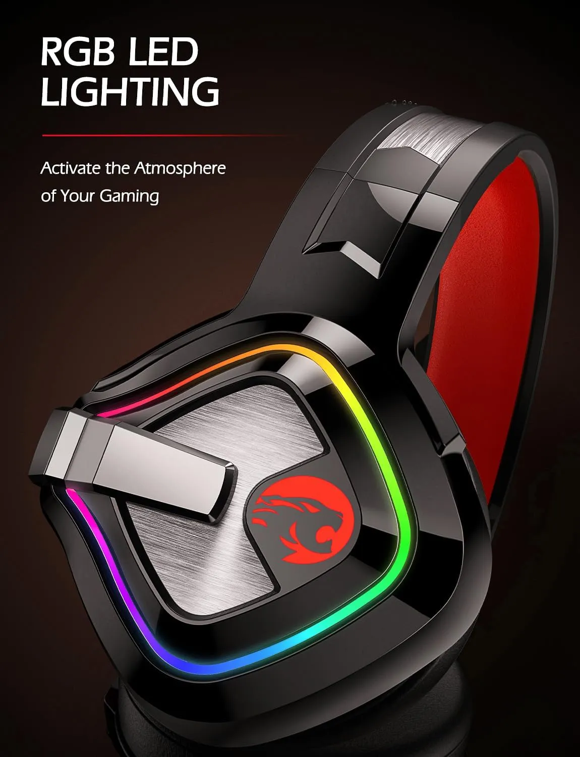 ZIUMIER Gaming Headset for PC, PS4, PS5, Xbox One, Xbox Series S/X, Switch, Noise Canceling Microphone, Stereo Surround Sound, 3.5mm Wired Gaming Headphones